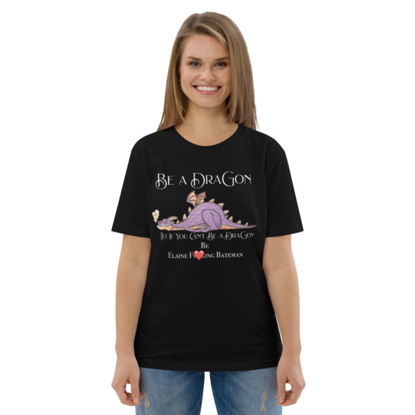 Dragon Unisex organic cotton t-shirt (Explicit) - Image 2