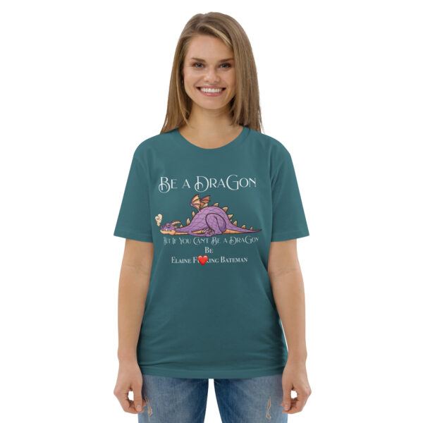 Dragon Unisex organic cotton t-shirt (Explicit)