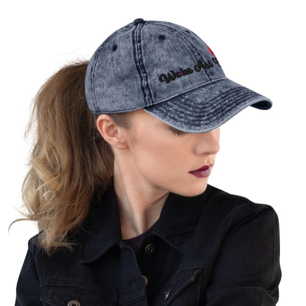 Hard Woke Bitch Vintage Cap - Image 3